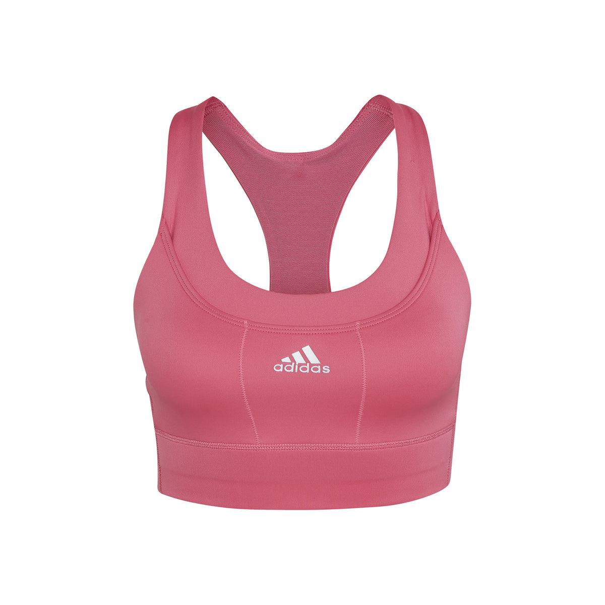 adidas Medium Support Primeknit Sport-behå Damer-Röd