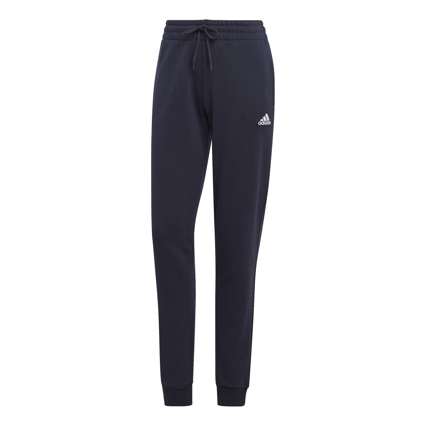 adidas Essentials Linear French Terry Träningsbyxa Damer - mörkblå, vit