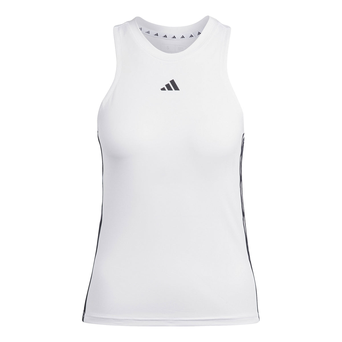 adidas AEROREADY Train Regular 3-Stripes Linne Damer - vit, svart