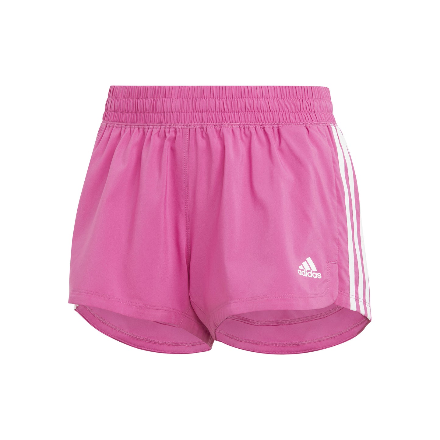 adidas Pacer 3-Streifen Woven Shorts Damer - pink, vit