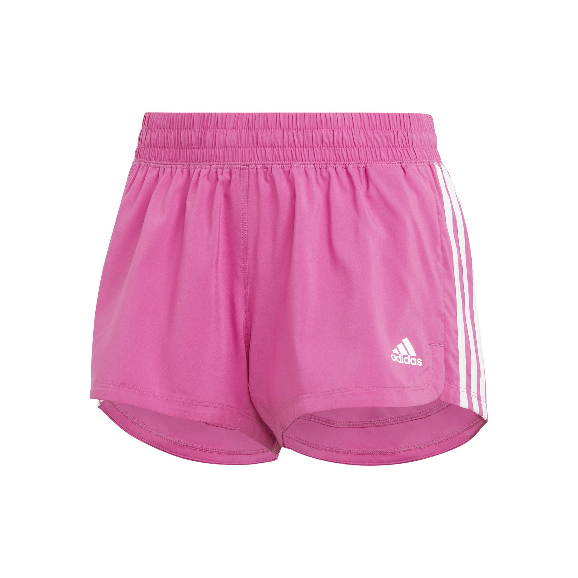 adidas Pacer 3-Streifen Woven Shorts Damer - pink, vit