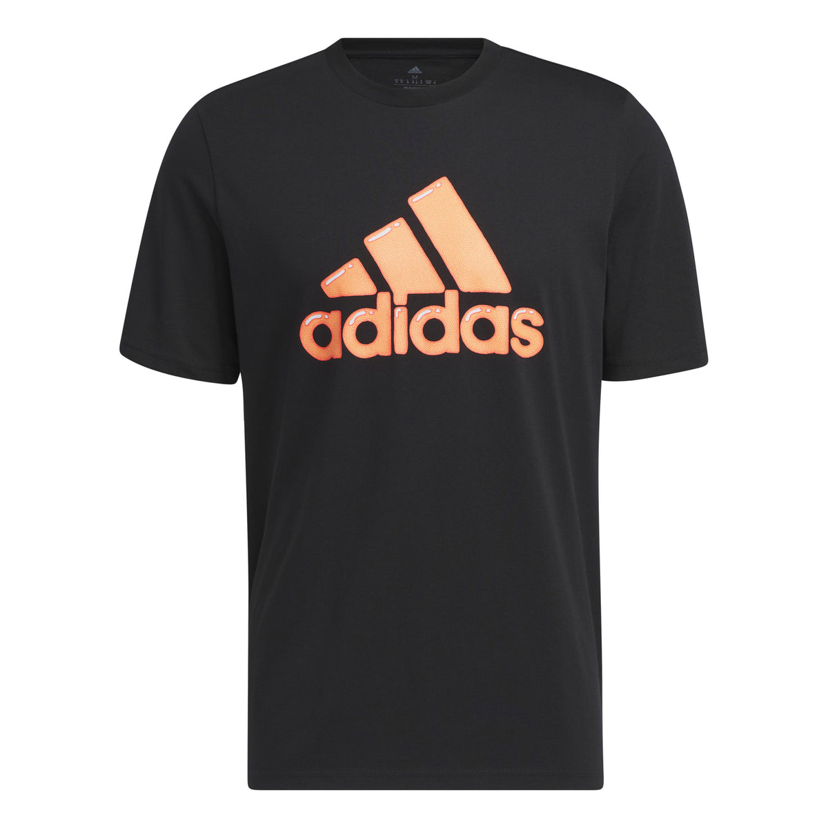 adidas Logo Pen Fill - Sportswear Graphic T-shirt Herrar - svart, orange