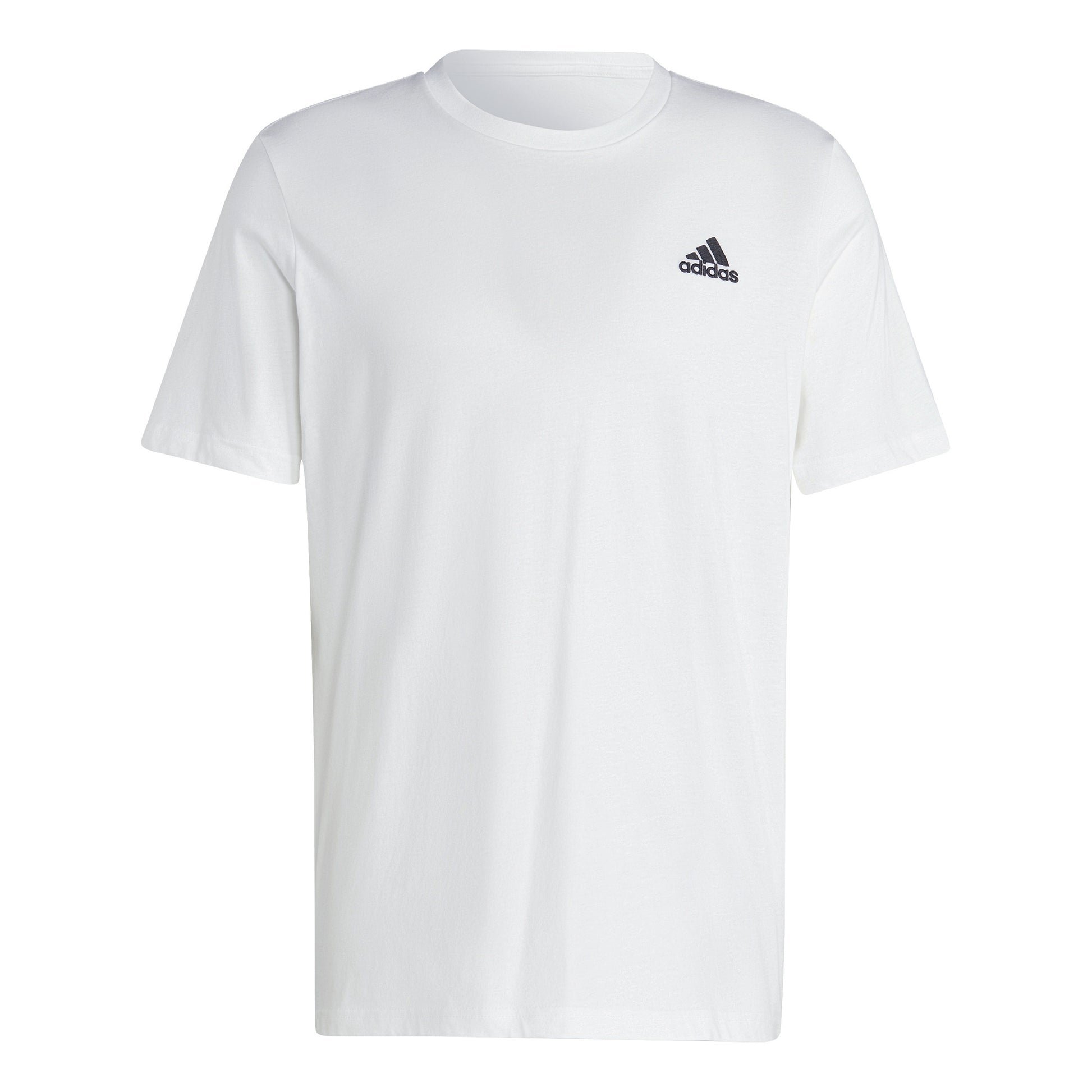 adidas Sleeveless Single Jersey T-shirt Herrar - vit,