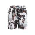 Graphic Shorts Herrar - vit, flerfärgad