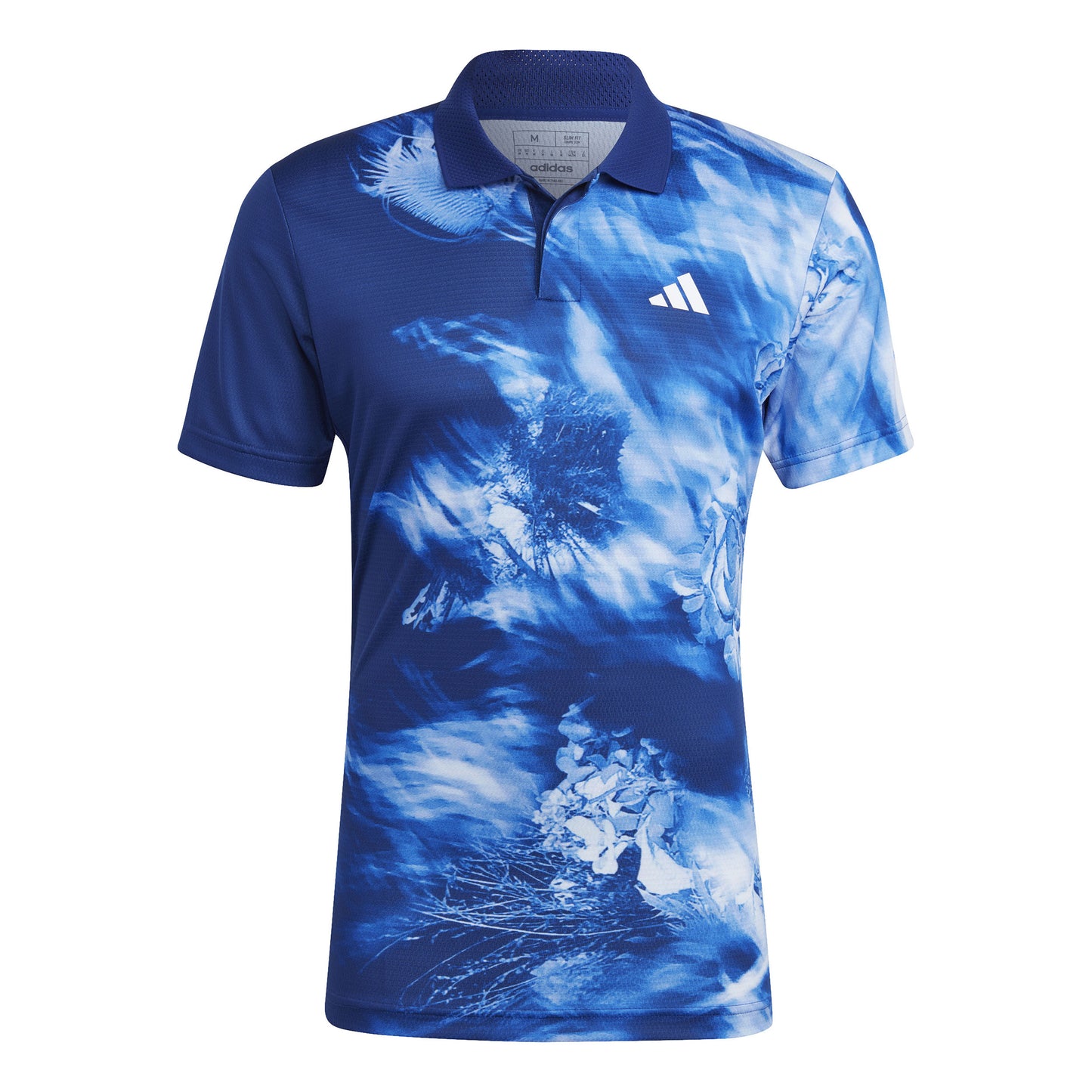 adidas Melbourne HEAT.RDY FreeLift Polo Herrar - blå, vit