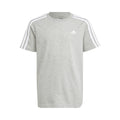 3Stripes T-shirt Pojkar - ljusgrå, vit