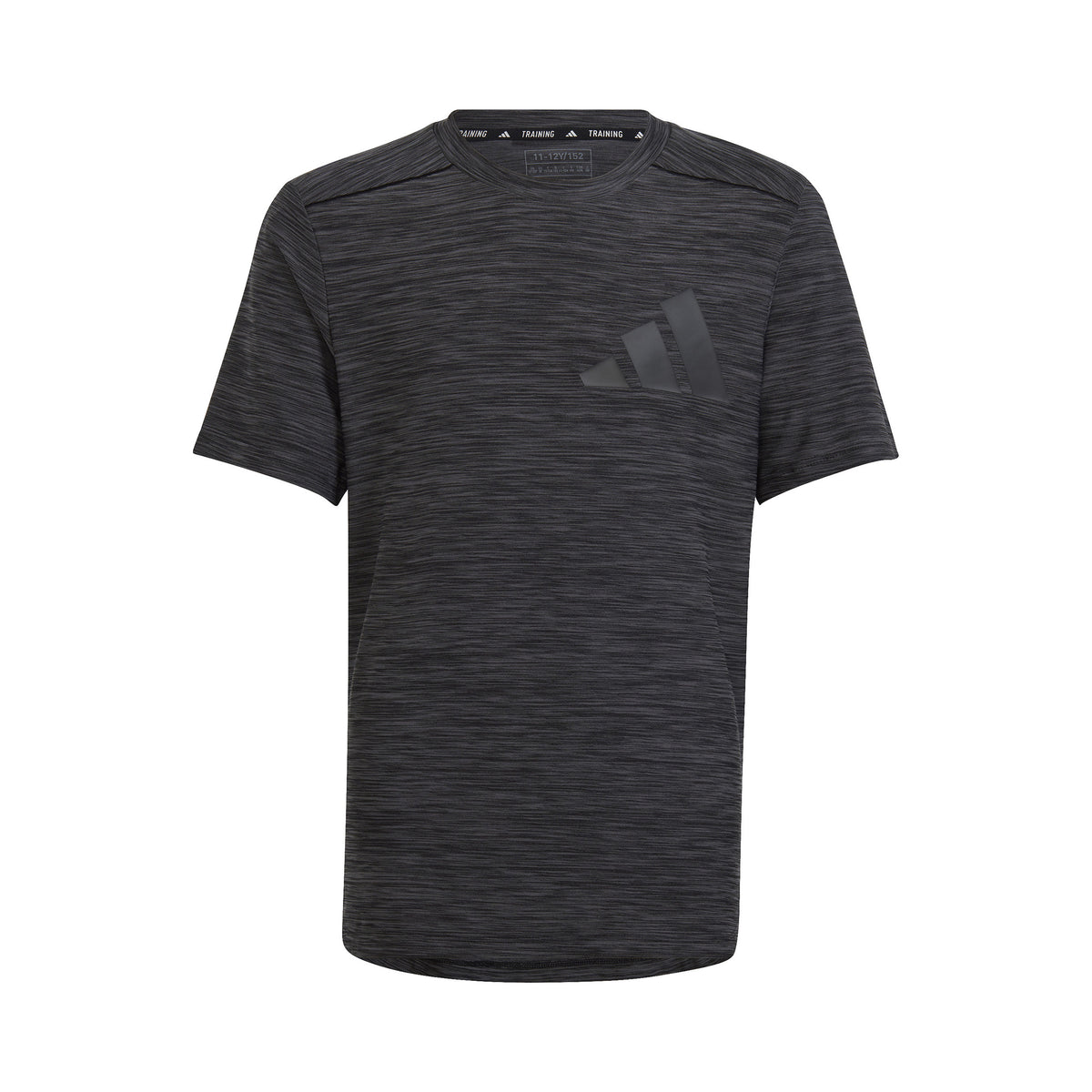 adidas AEROREADY Heather T-shirt Pojkar - mörkgrå,