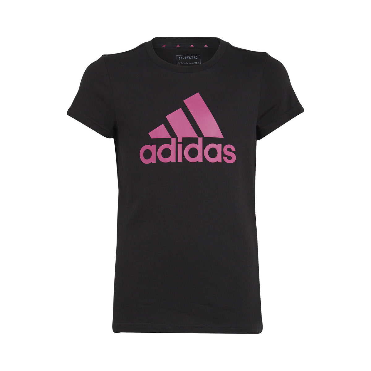 adidas Big Logo T-shirt Flickor - svart, pink