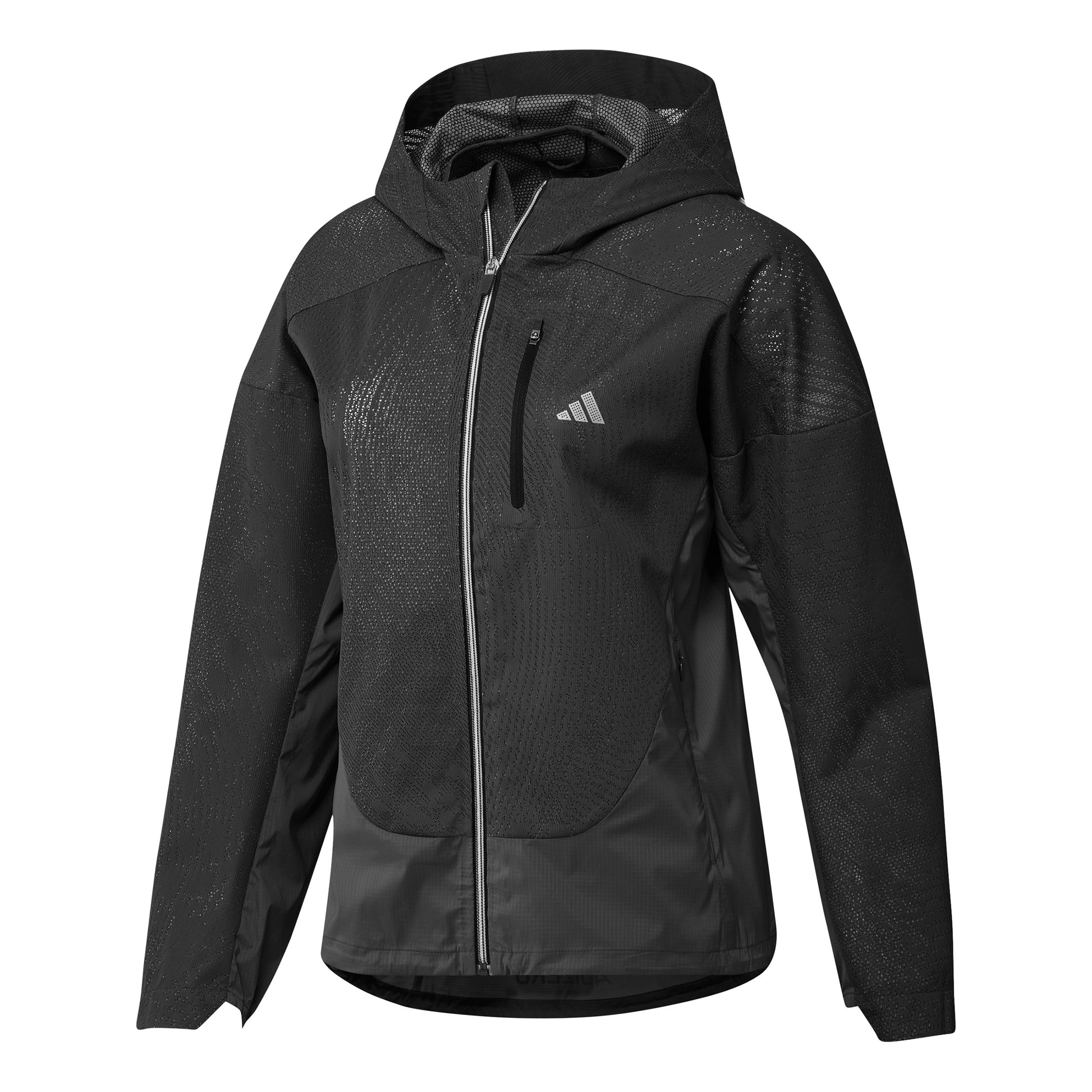 adidas Adizero Löparjacka Damer-Svart