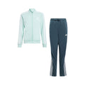 3Stripes Träningsoverall Flickor - mint, petrol