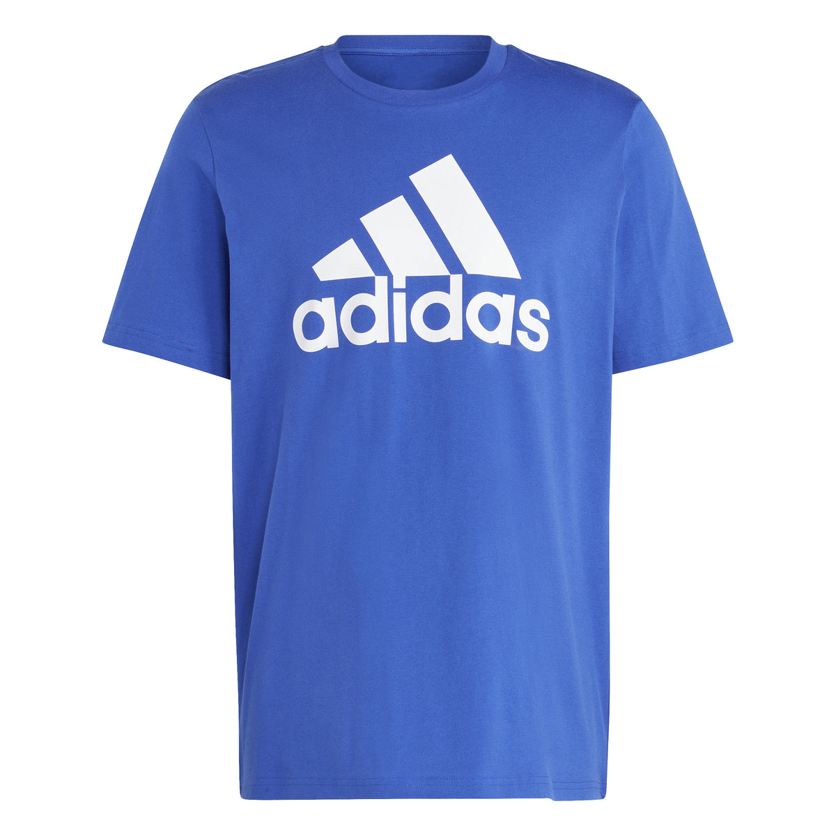 adidas Big Logo Single Jersey T-shirt Herrar - blå, vit