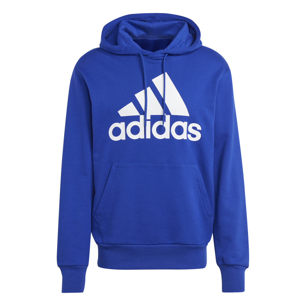 adidas Big Logo French terry Huvtröja Herrar - blå, vit