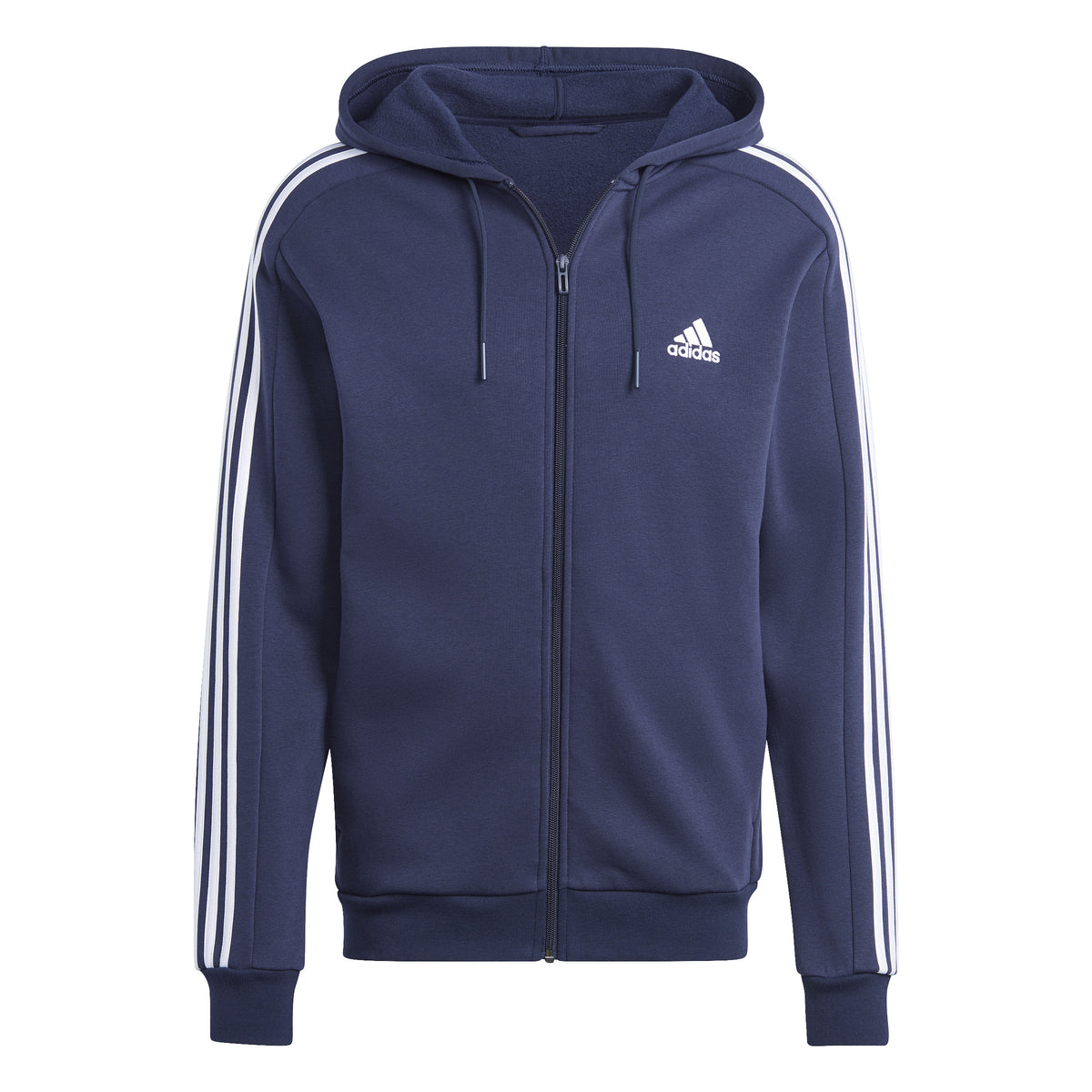 adidas 3Stripes Freelift Full-Zip Sweat-jacka Herrar - mörkblå