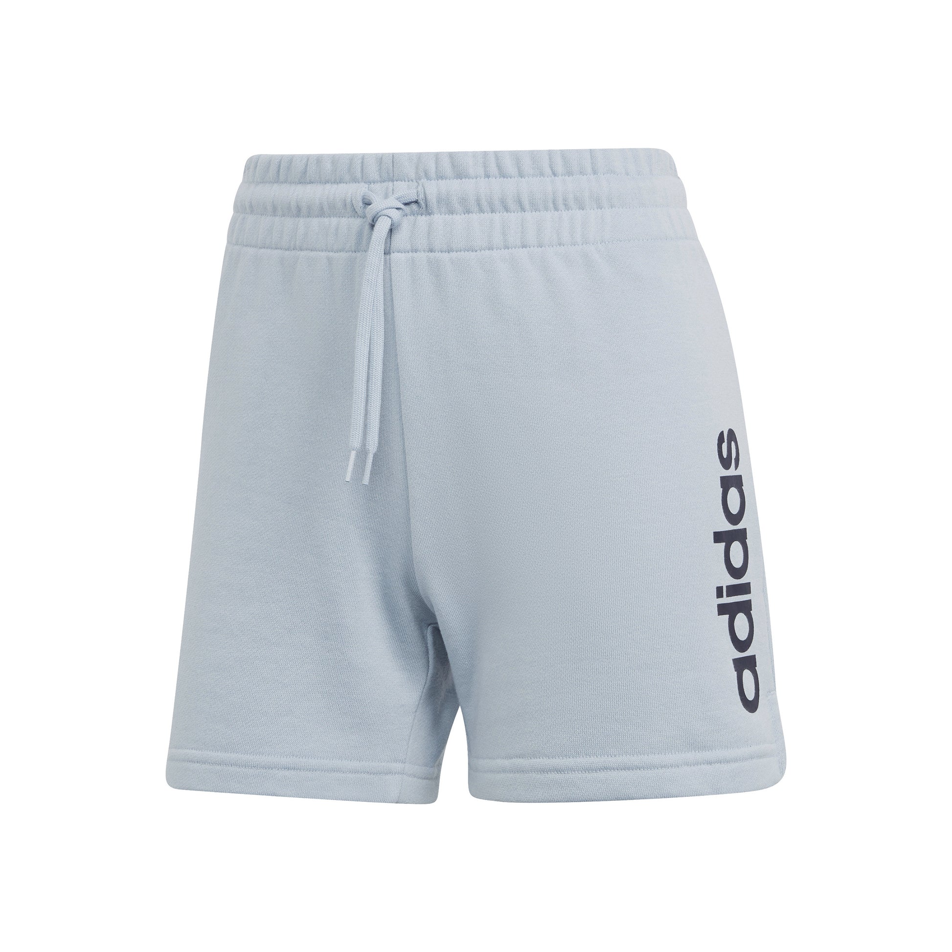 adidas Linear French terry Shorts Damer - blågrå, mörkblå