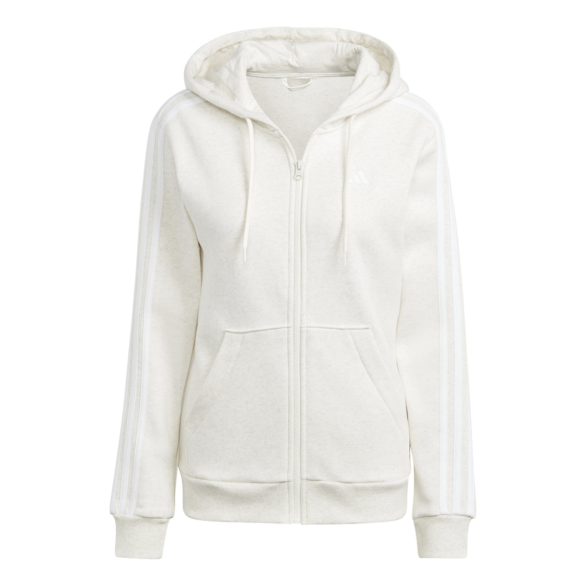 adidas Linear Sweat-jacka Damer - creme,