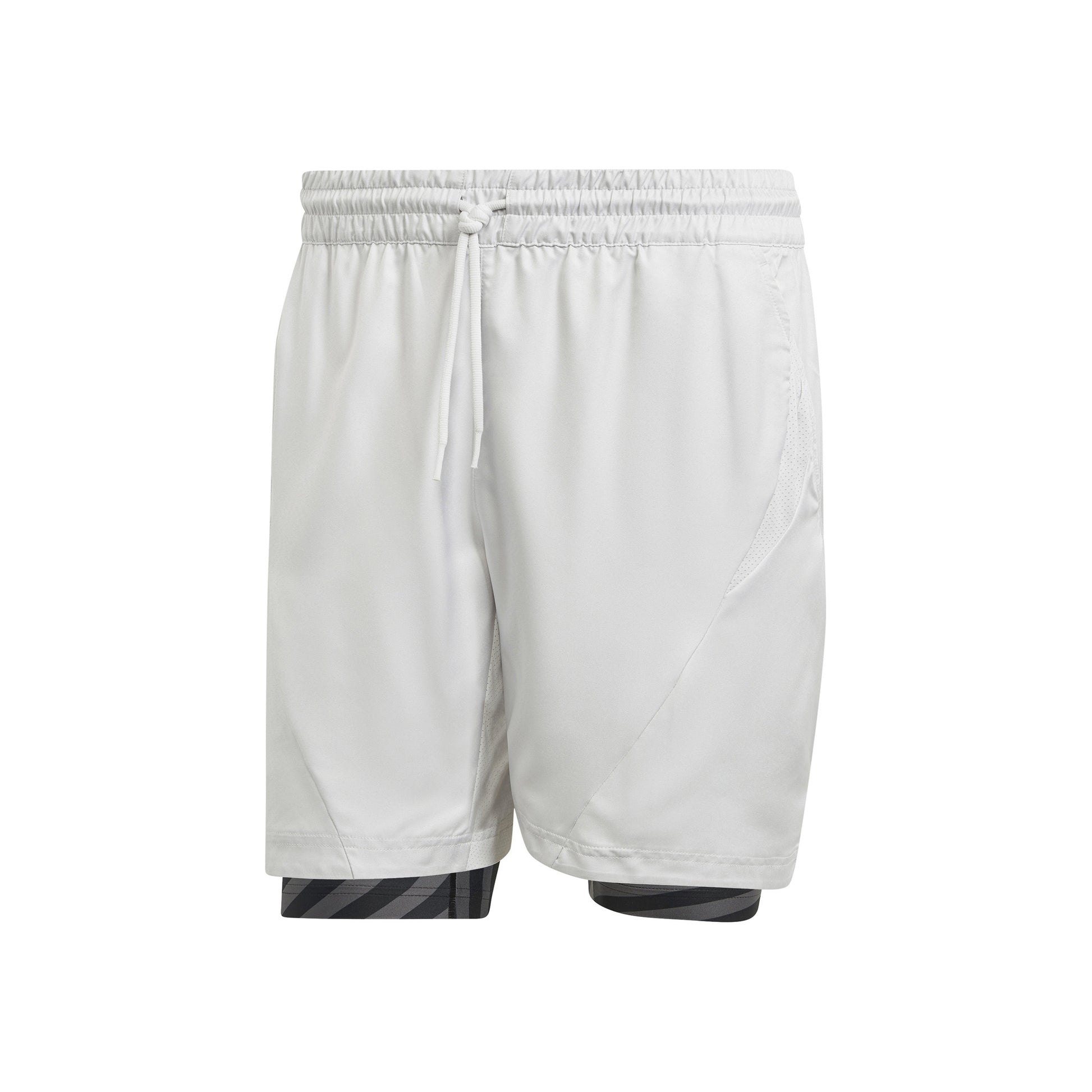 adidas 2in1 Pro Shorts Herrar-Ljusgrå,Svart