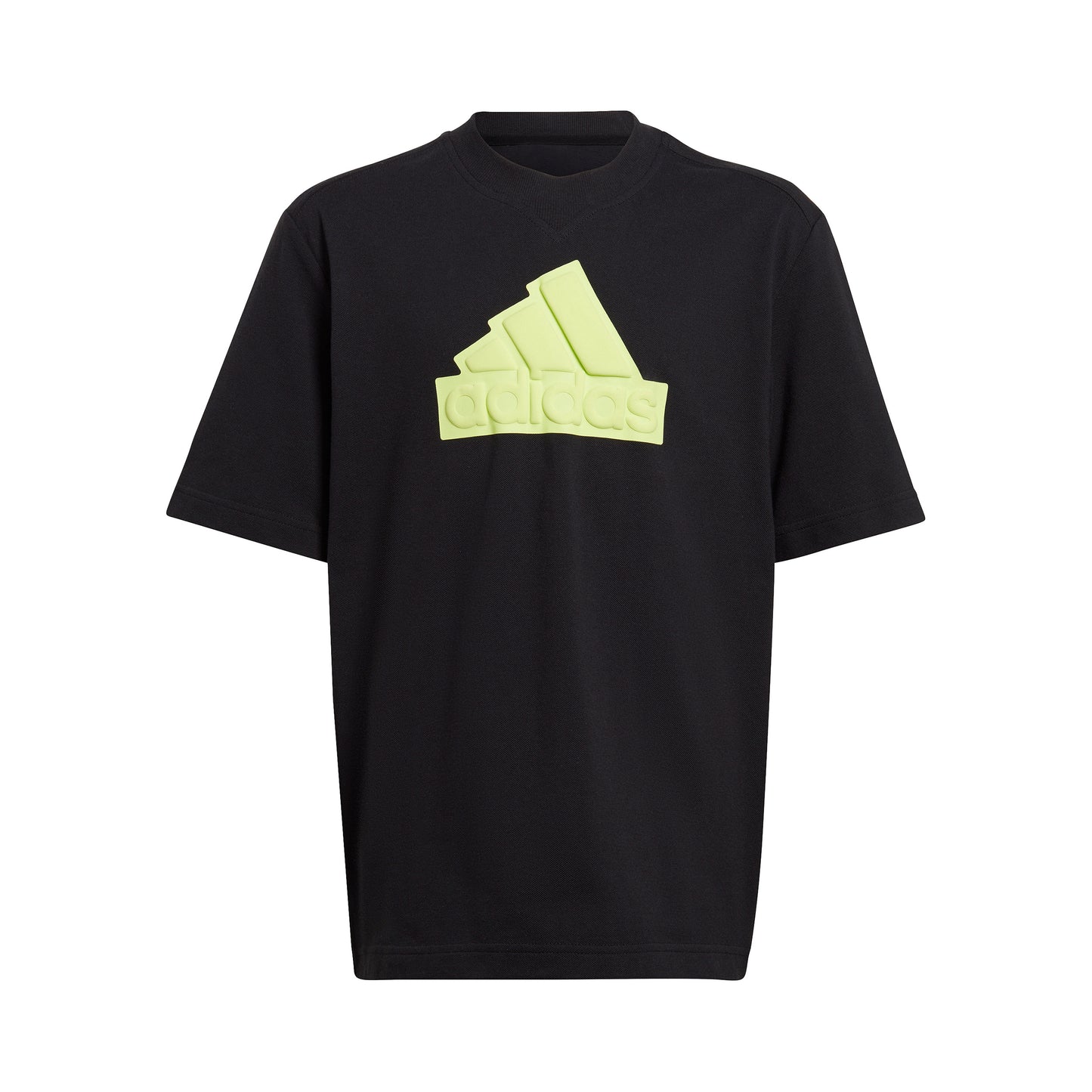adidas Future Icon Logo T-shirt Pojkar - svart, lime