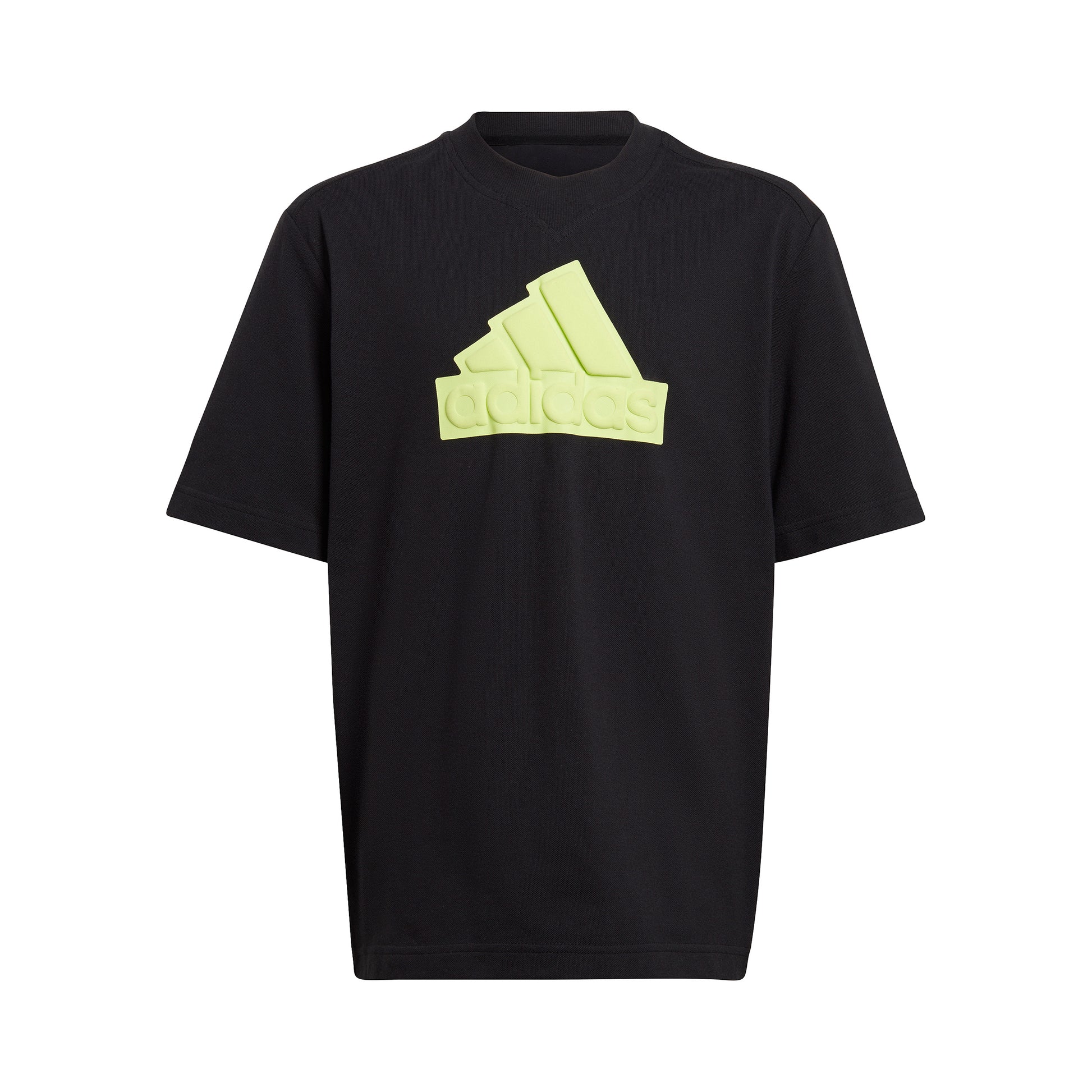 adidas Future Icon Logo T-shirt Pojkar - svart, lime