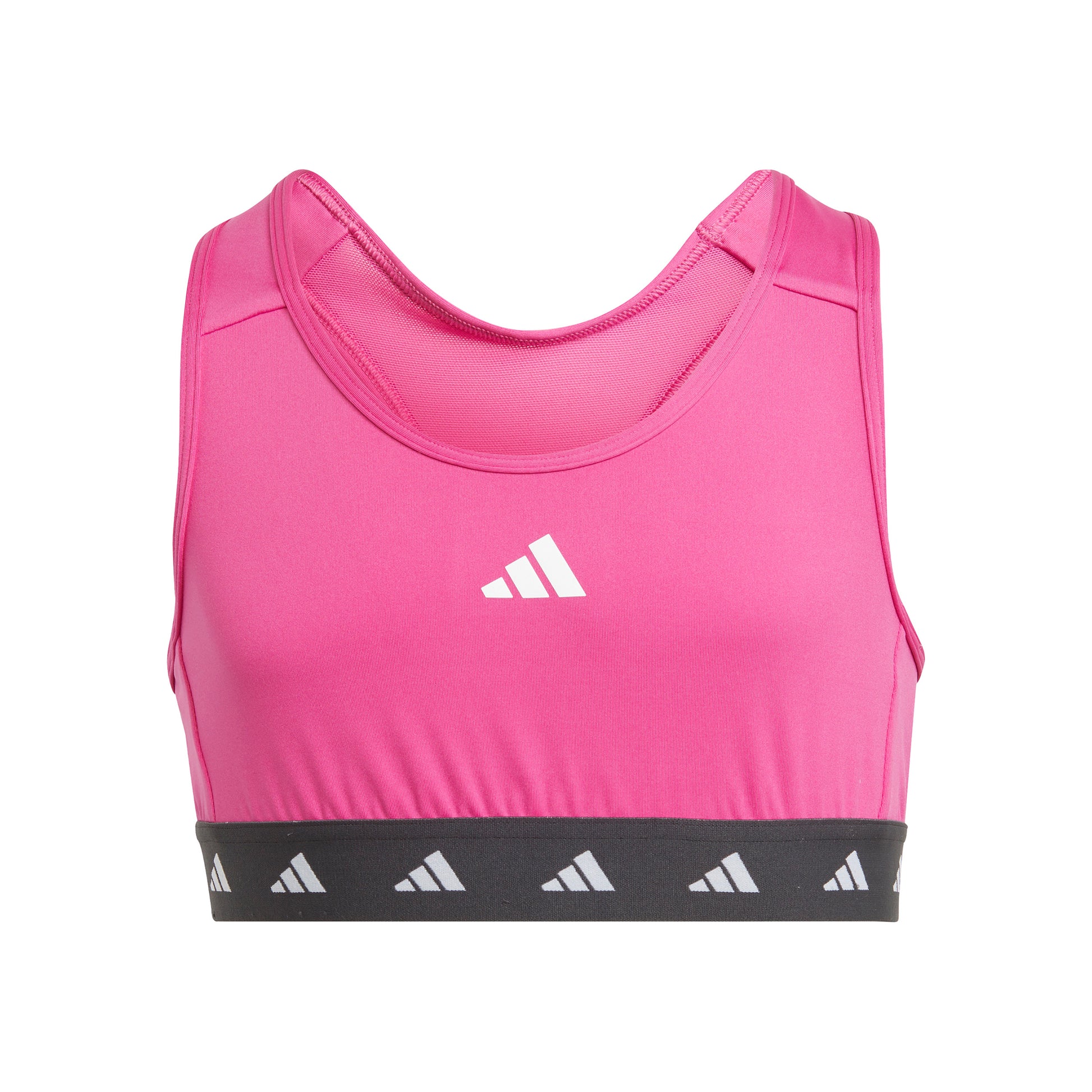 adidas Tech-Fit Power Sport-behå Flickor - pink, svart