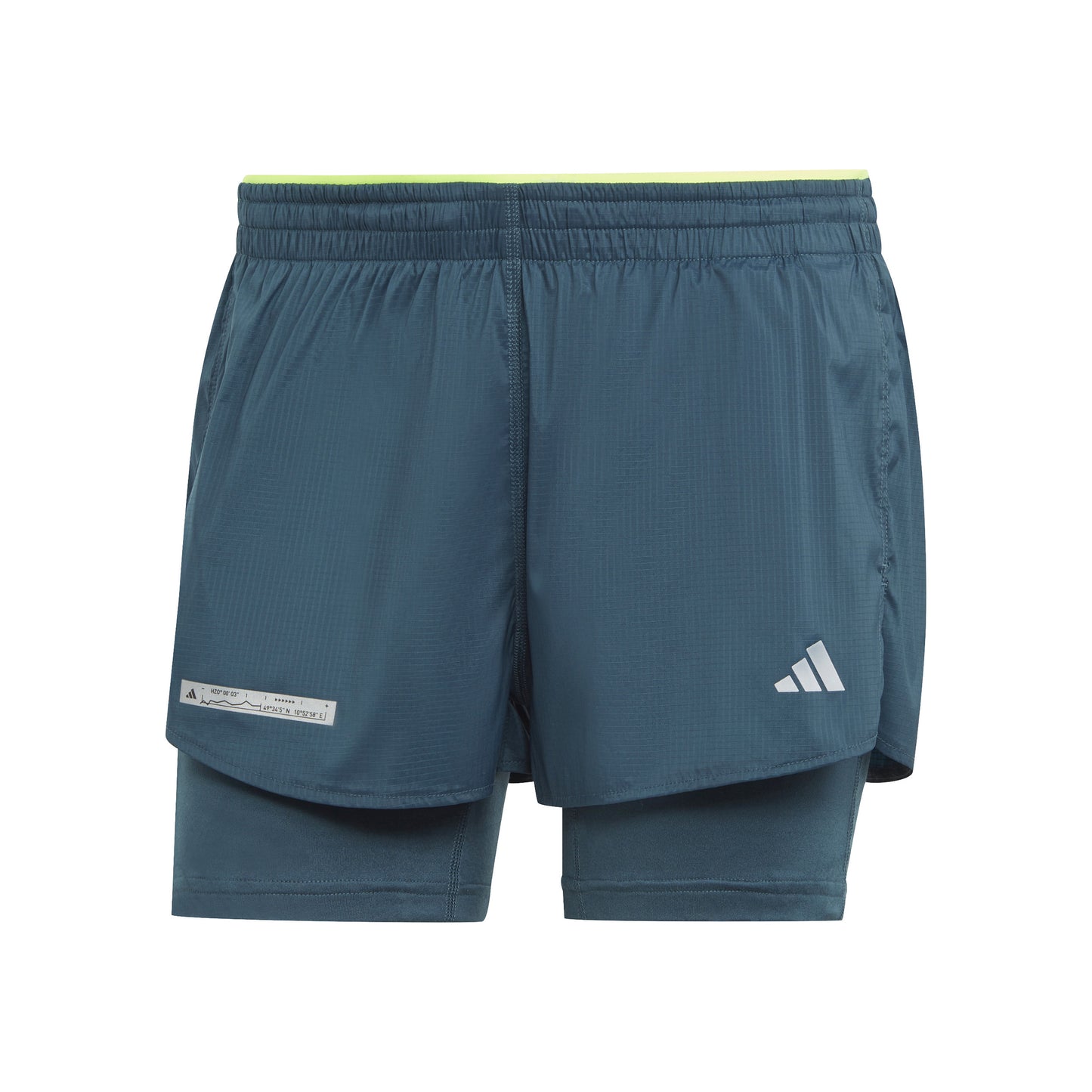 adidas Ultimate 2in1 Löparshorts Damer - petrol, grön