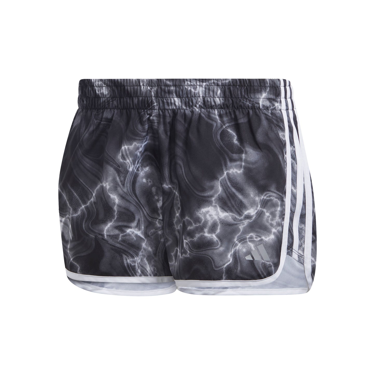 adidas M20 3in AOP Löparshorts Damer-Svart,Flerfärgad