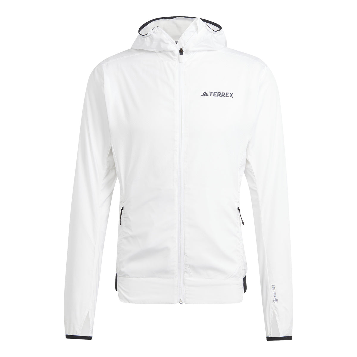 adidas Terrex XPR Wind Ready Löparjacka Herrar - vit,