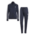 3Stripes Träningsoverall Damer - mörkblå, vit