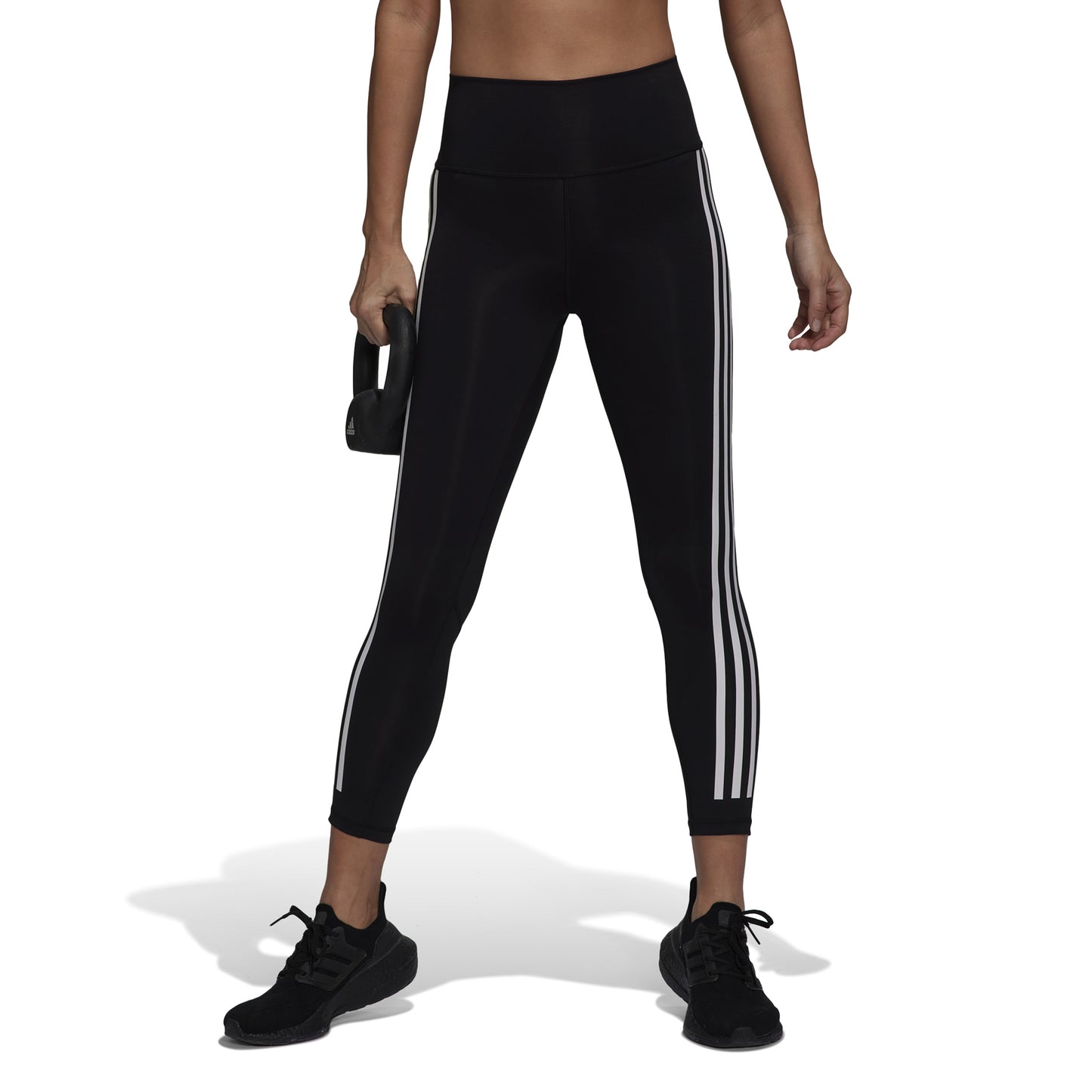 adidas Optime Ticons Tights Damer-Svart