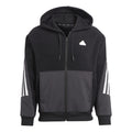 Future Icon 3 Stripes Sweat-jacka Herrar - svart, vit