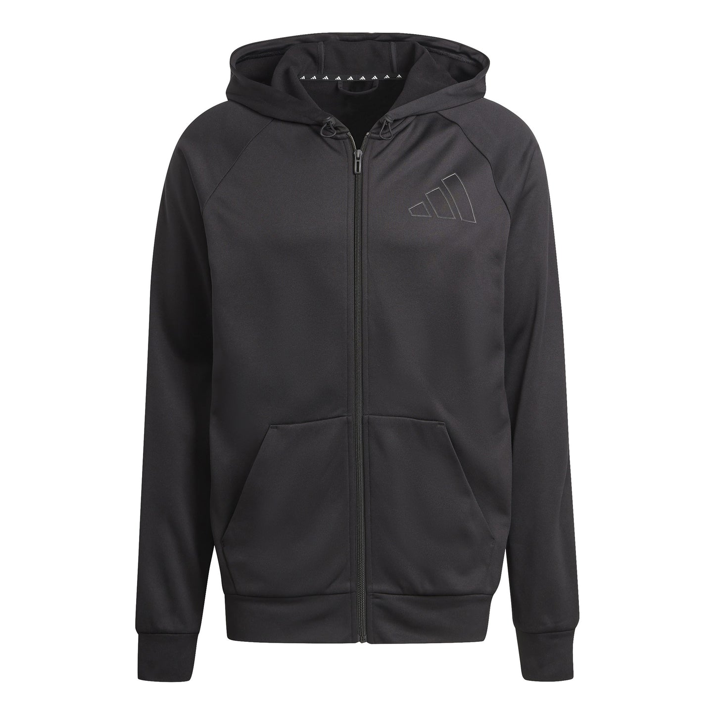 adidas GG Big Logo 3 Stripes Träningsjacka Herrar - svart,