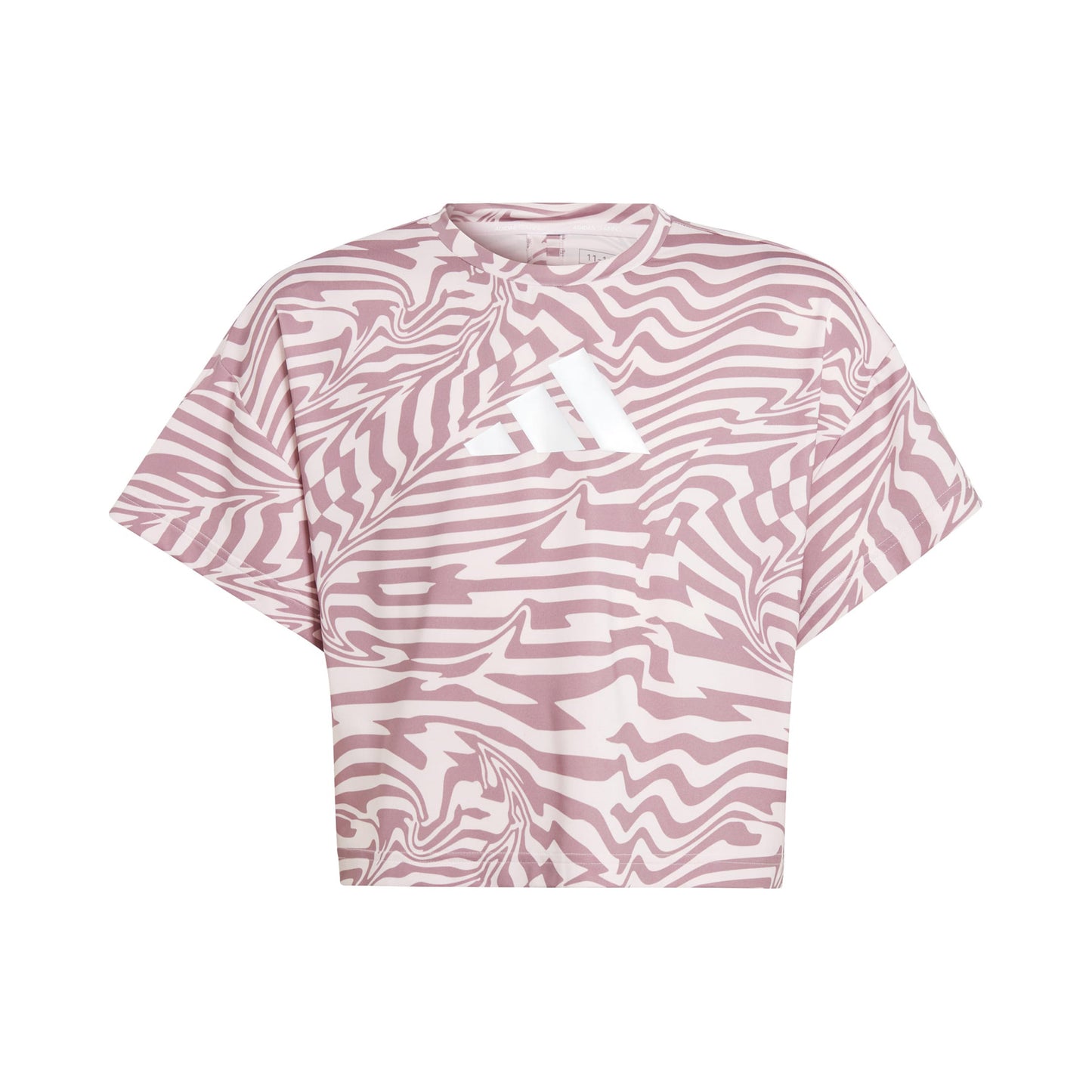 adidas Team Issue AOP T-shirt Flickor - naturfärger, syrén
