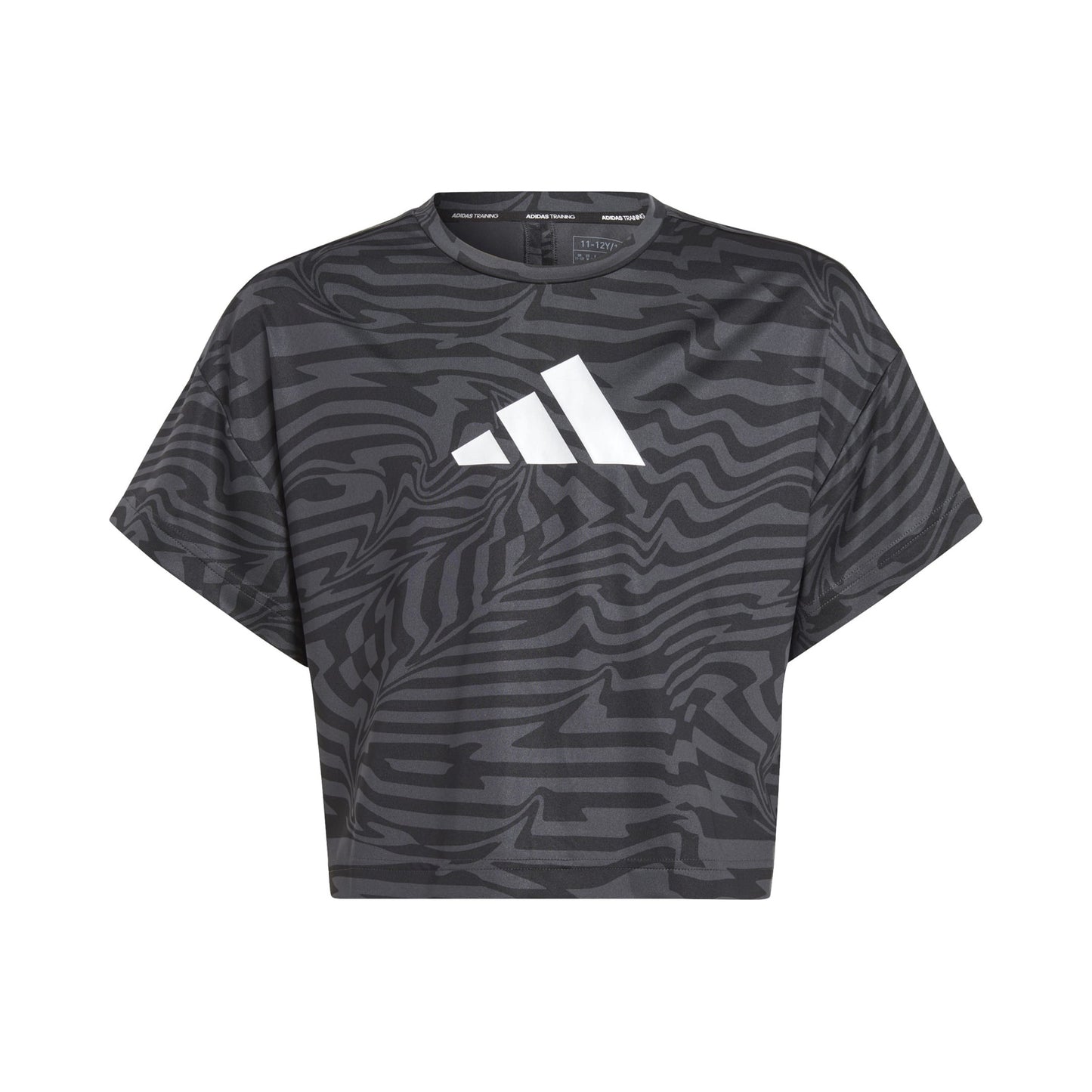 adidas Team Issue AOP T-shirt Flickor - svart, mörkgrå