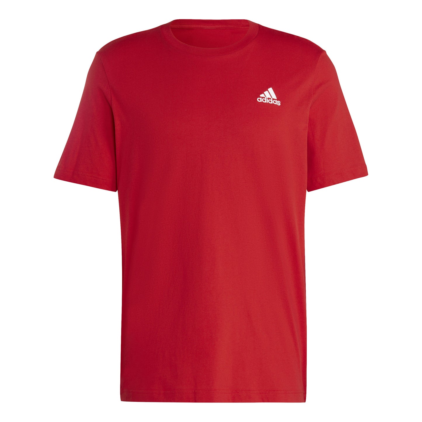 adidas Sleeveless Single Jersey T-shirt Herrar - röd,