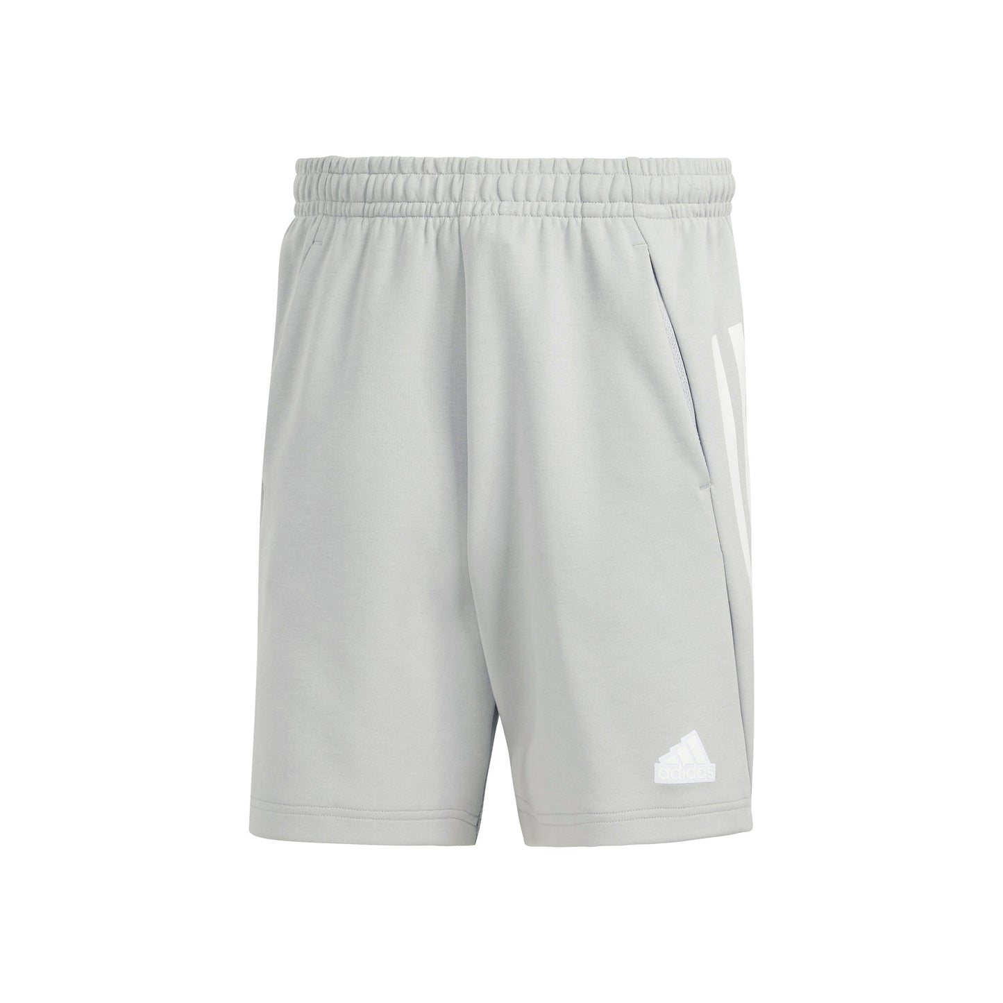 adidas Future Icon 3 Stripes Shorts Herrar - ljusgrå, vit