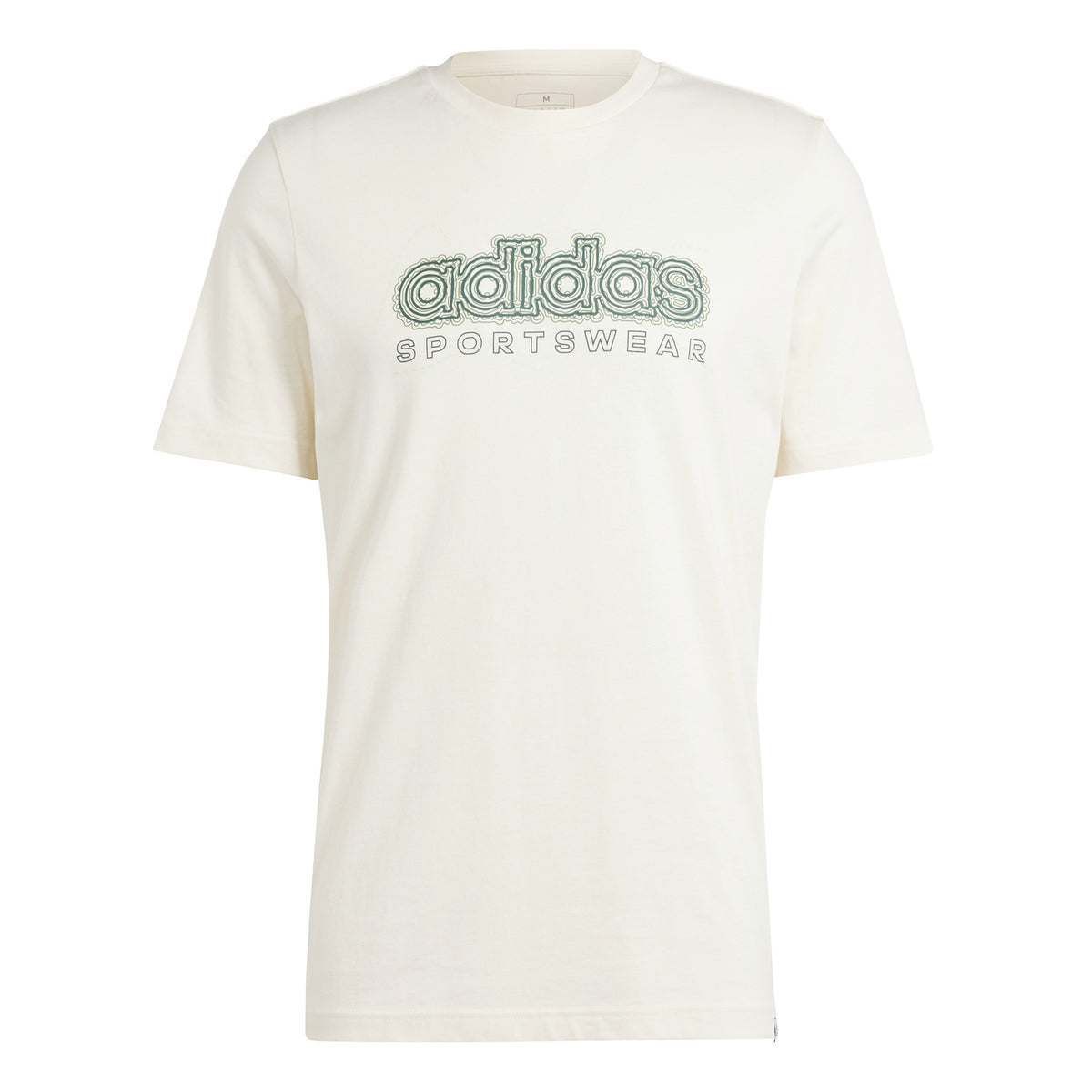adidas Growth SPW T-shirt Herrar - vit, oliv