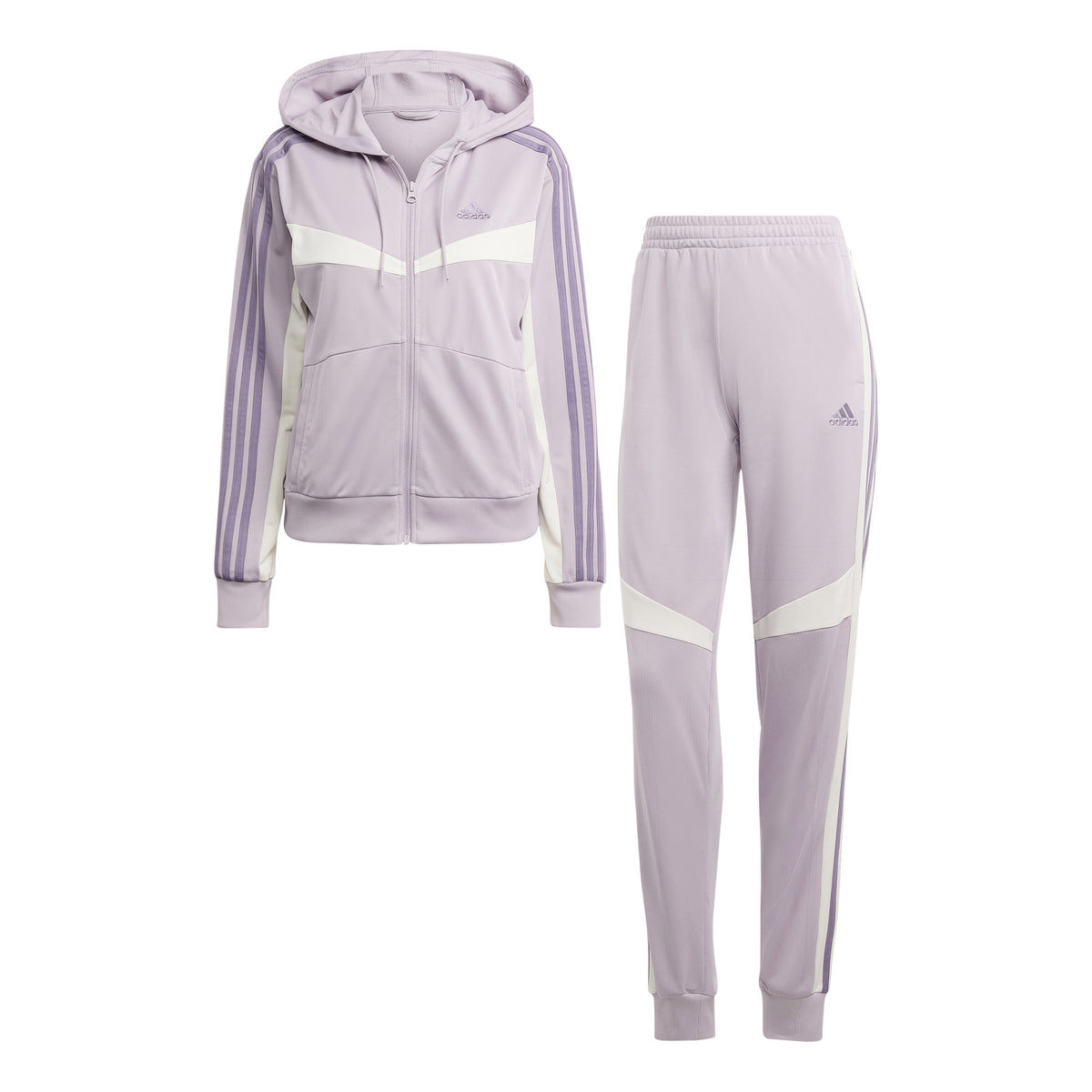 adidas Boldblock Träningsoverall Damer - syrén, vit