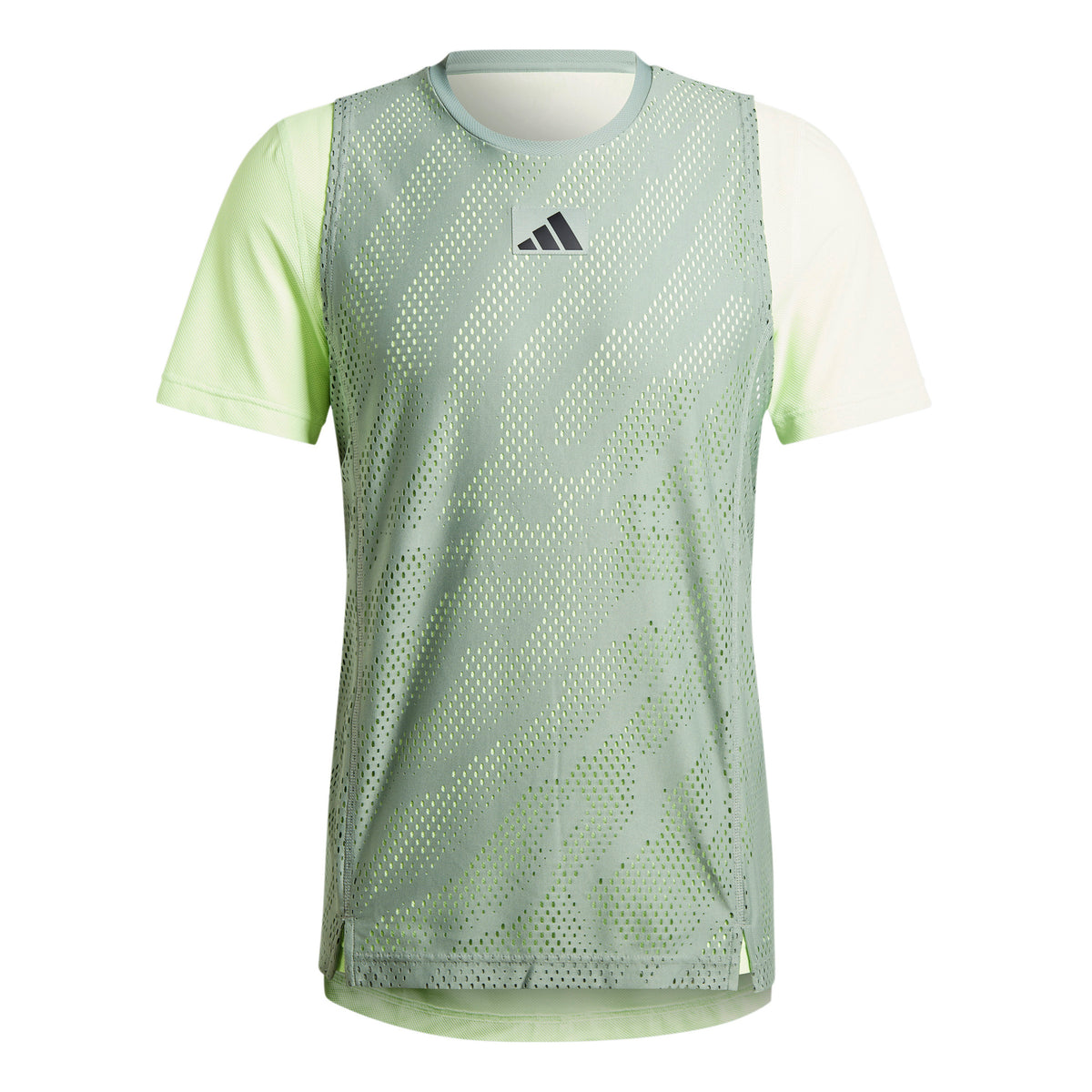 adidas Mesh Pro T-shirt Herrar-Ljusgrön,Lime