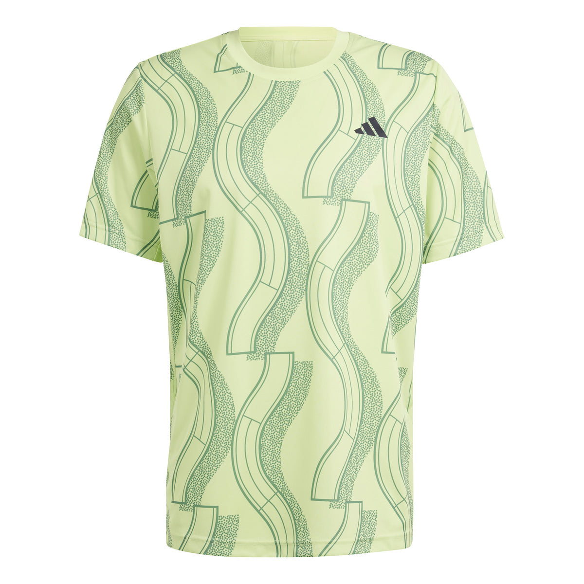 adidas Club Graphic T-shirt Herrar - ljusgrön,