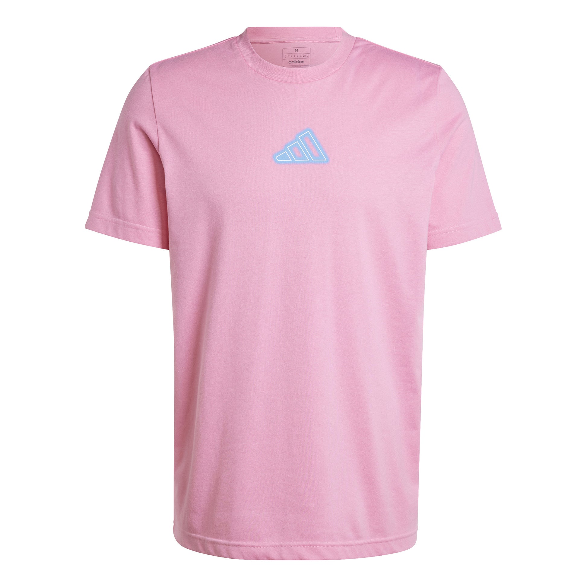 adidas Play T-shirt Herrar - rosa, turkos