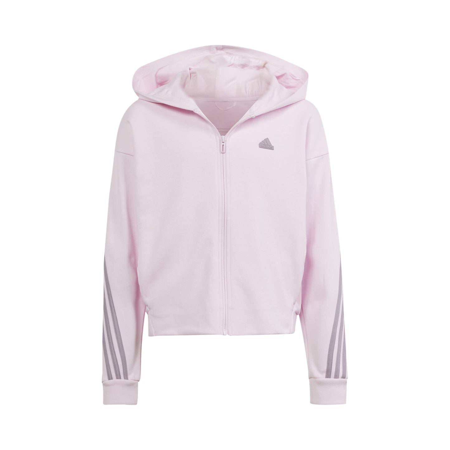 adidas Future Icon 3-Stripes Sweat-jacka Flickor - rosa,