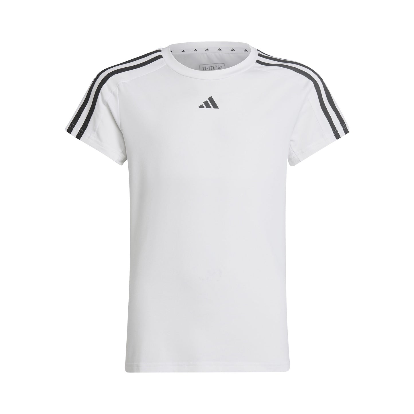 adidas 3Stripes T-shirt Flickor - vit, svart