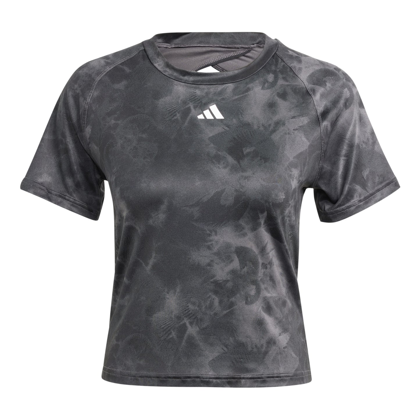 adidas AOP Flower T-shirt Damer - grå, flerfärgad