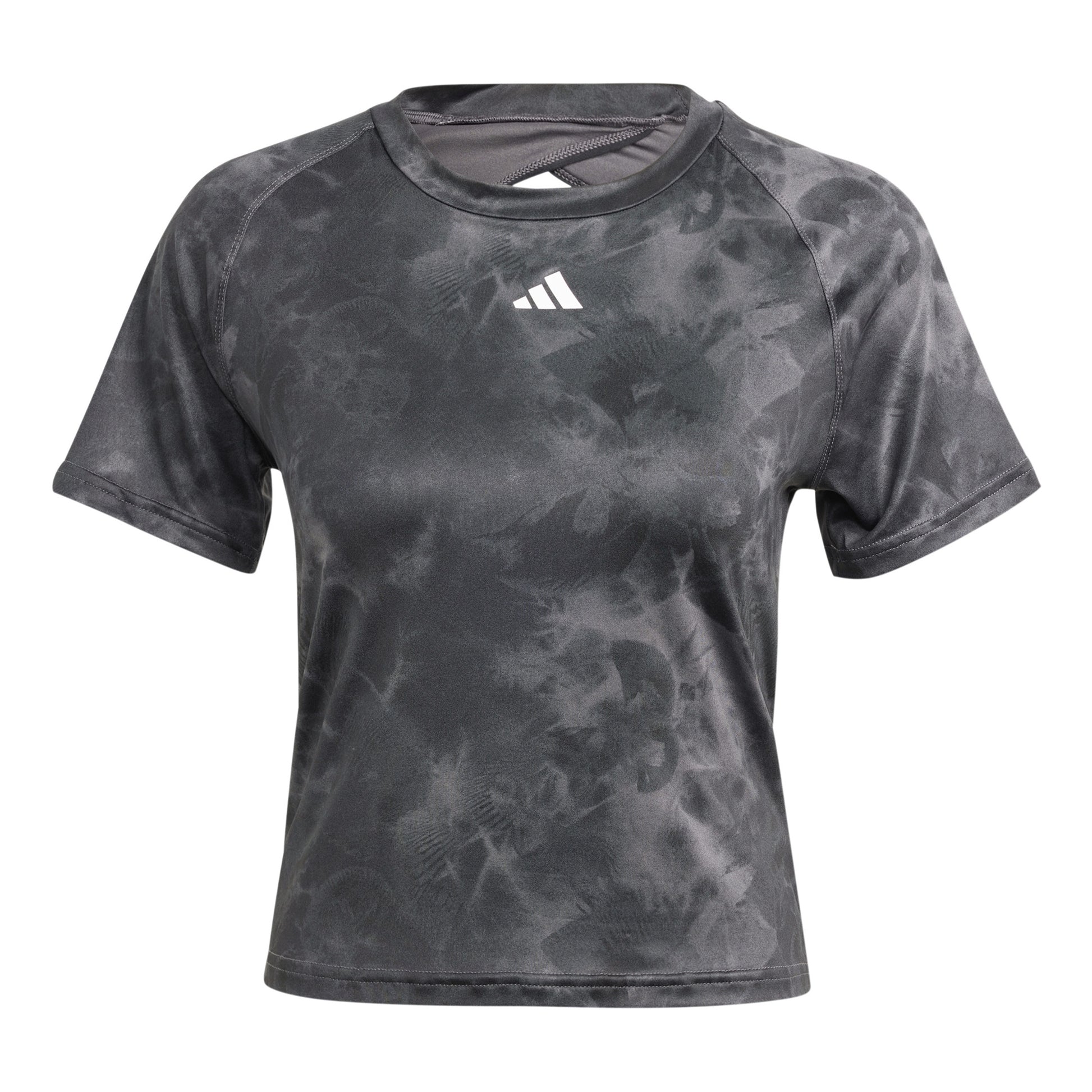 adidas AOP Flower T-shirt Damer - grå, flerfärgad