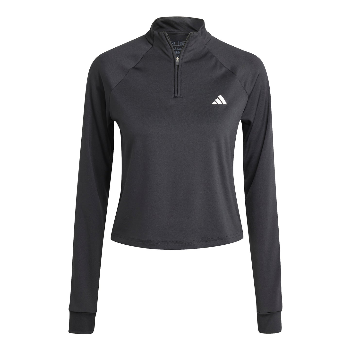 adidas Essentials 1/4 Zip Långärmat Damer-Svart