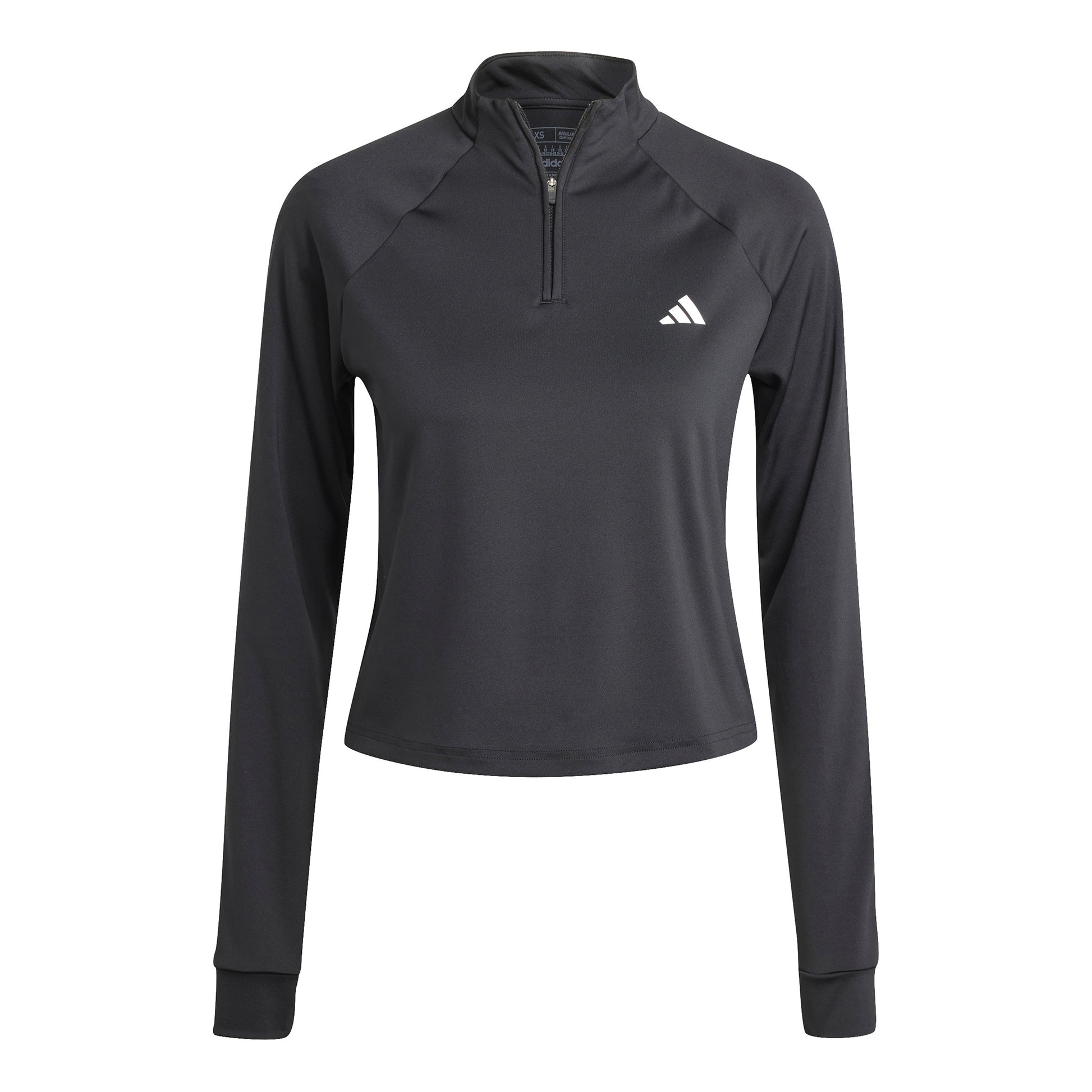 adidas Essentials 1/4 Zip Långärmat Damer-Svart