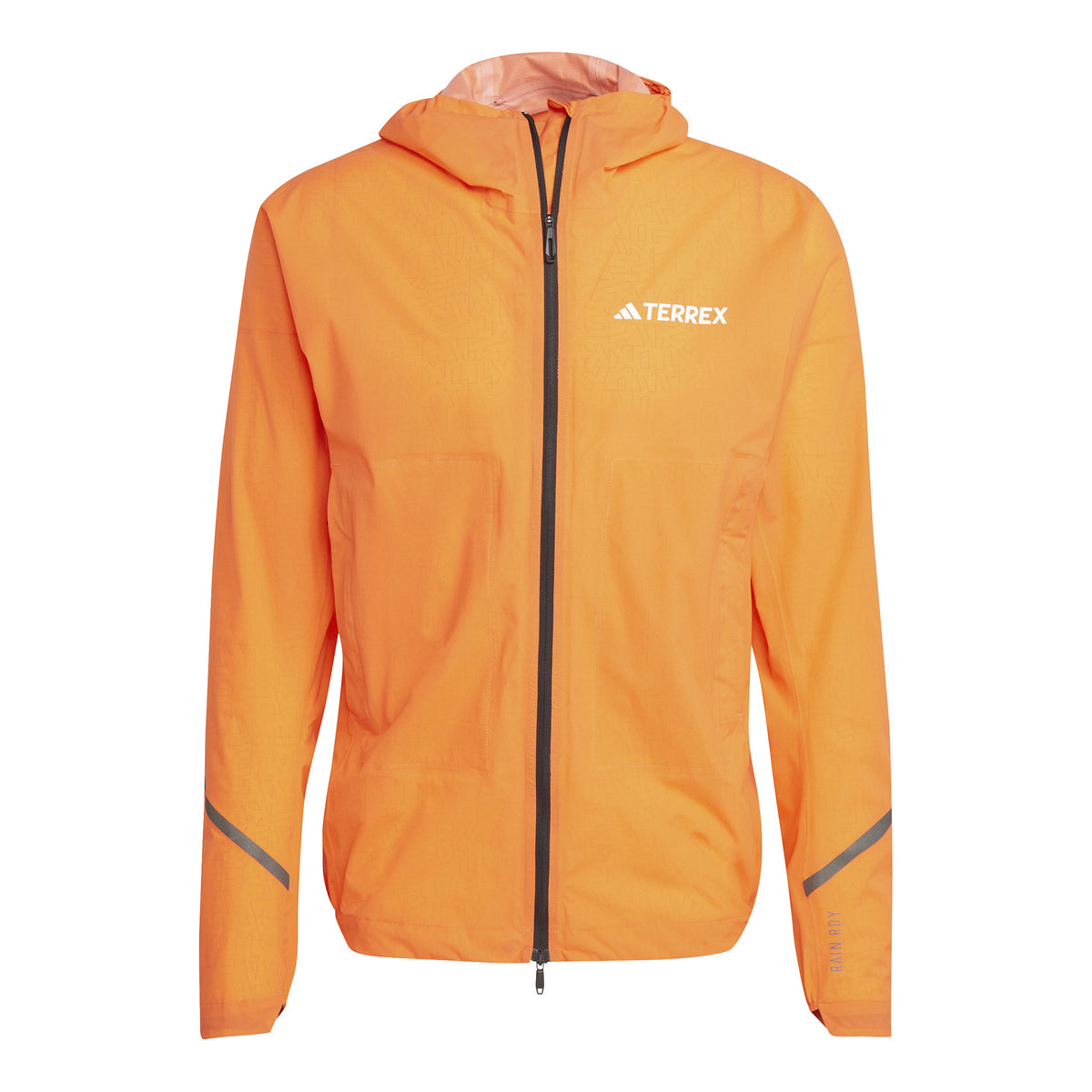 adidas Terrex XPR Light Rain Löparjacka Herrar - neonorange,