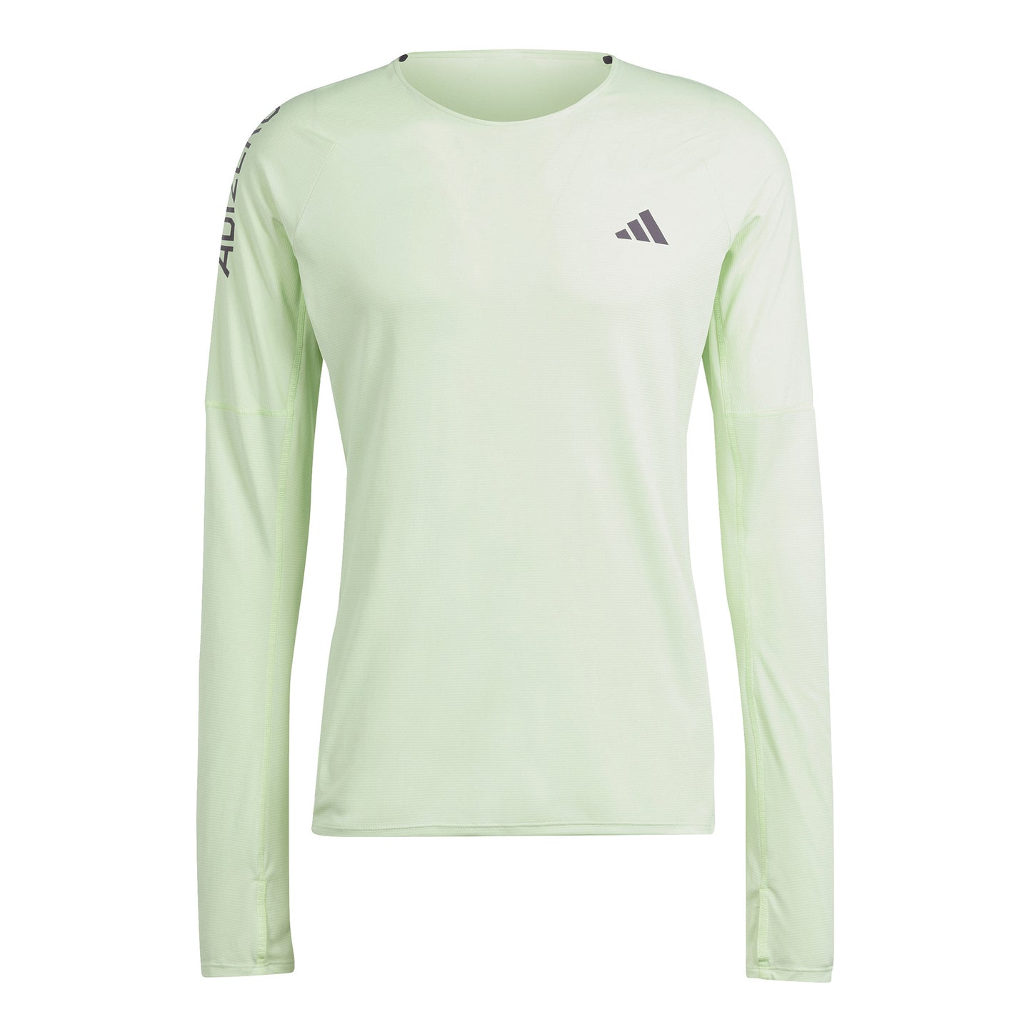 adidas Adizero L Löpartröja Herrar - ljusgrön,