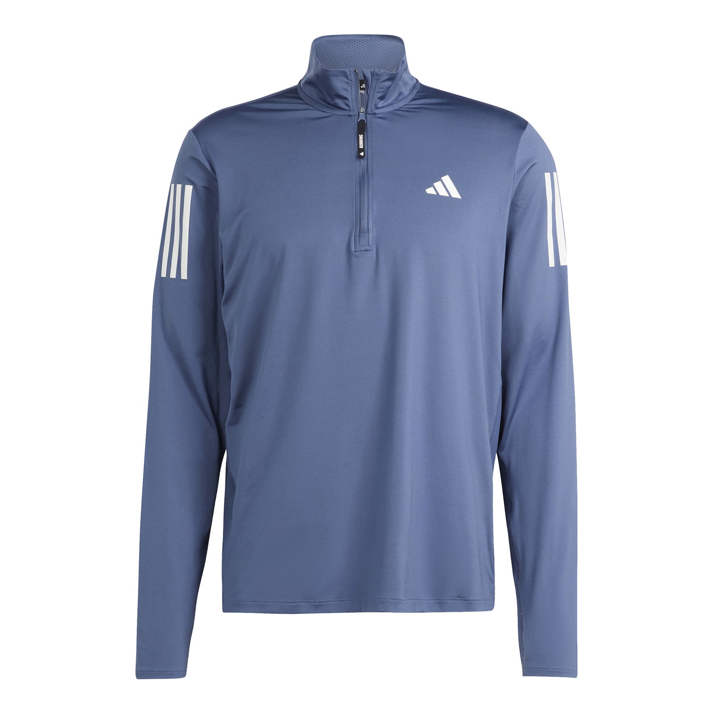 adidas Own The Run B Half-Zip Långärmat Herrar - blågrå,