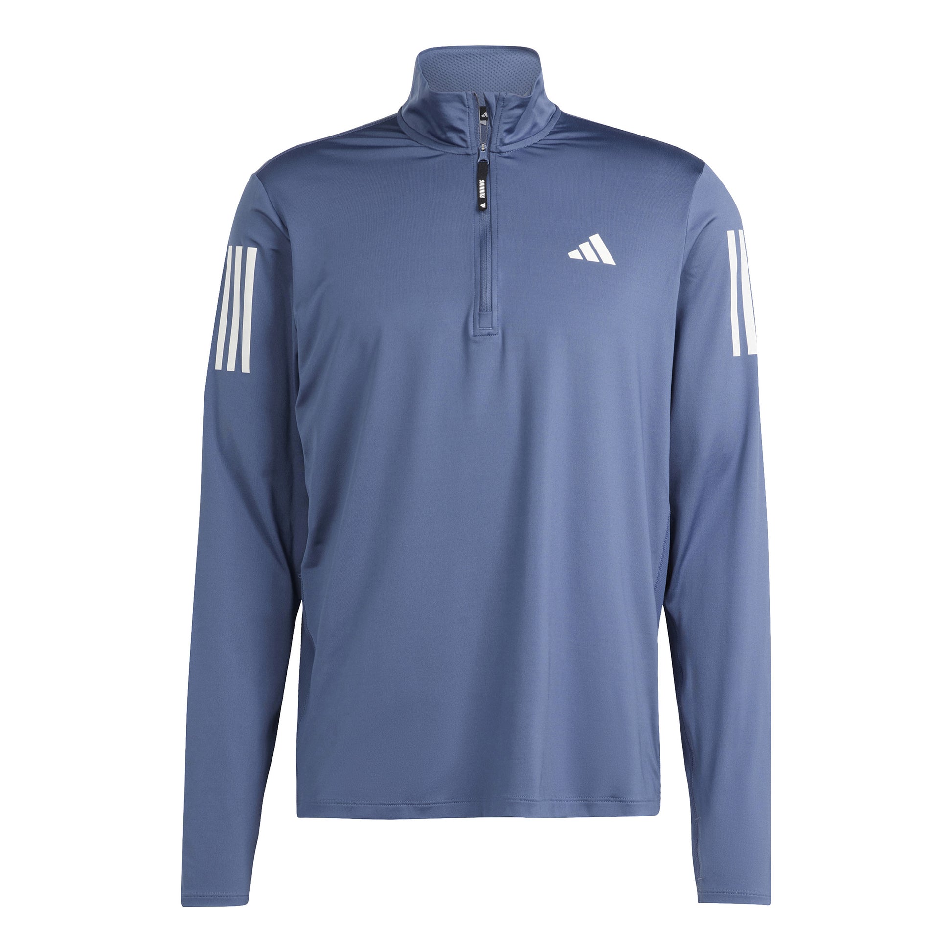 adidas Own The Run B Half-Zip Långärmat Herrar - blågrå,