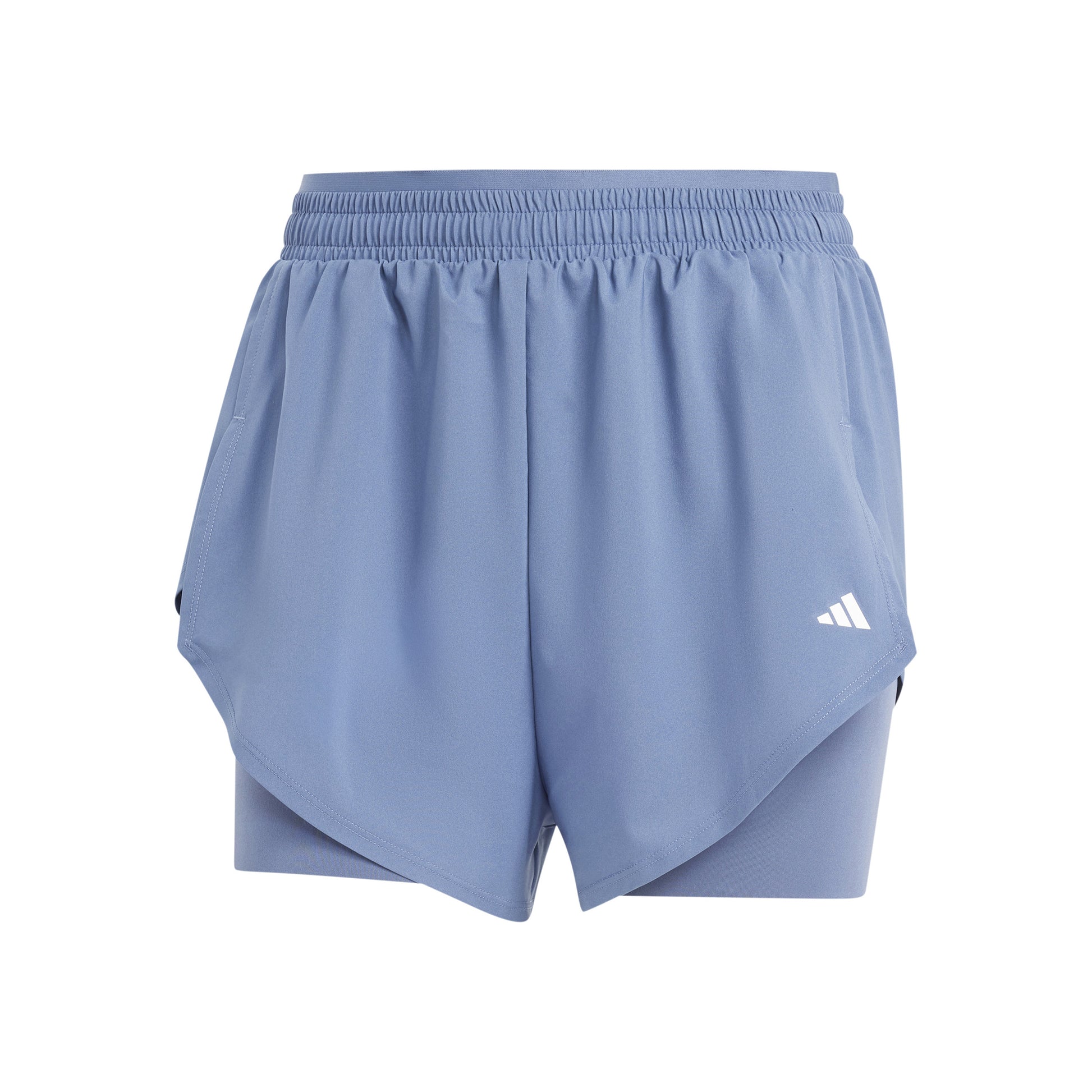 adidas Designed for Training 2in1 5,5in Shorts Damer - blågrå,